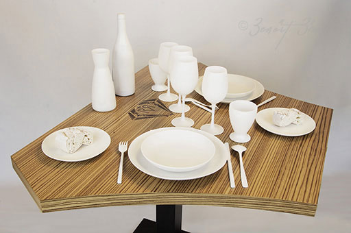 Concept table restauration design